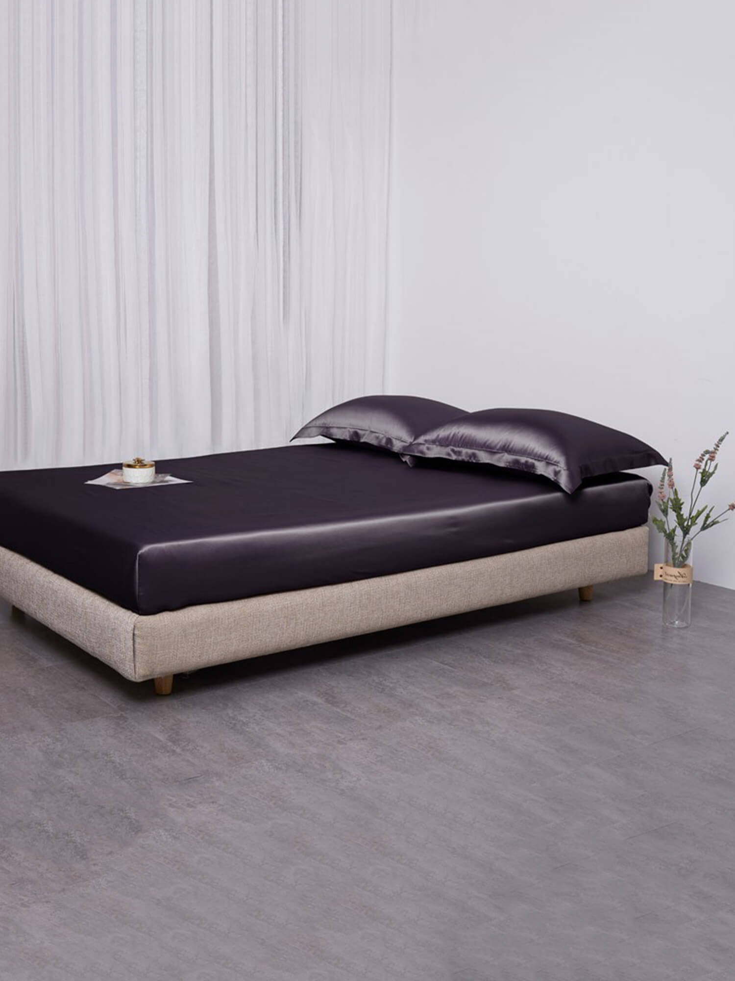 (image for) 22 Momme Seamless Silk Fitted Sheet