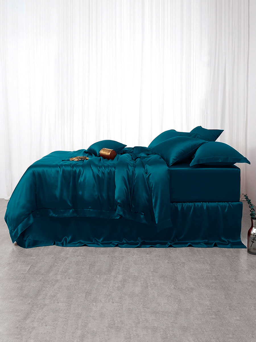 (image for) 19 Momme Seamless Silk Duvet Cover