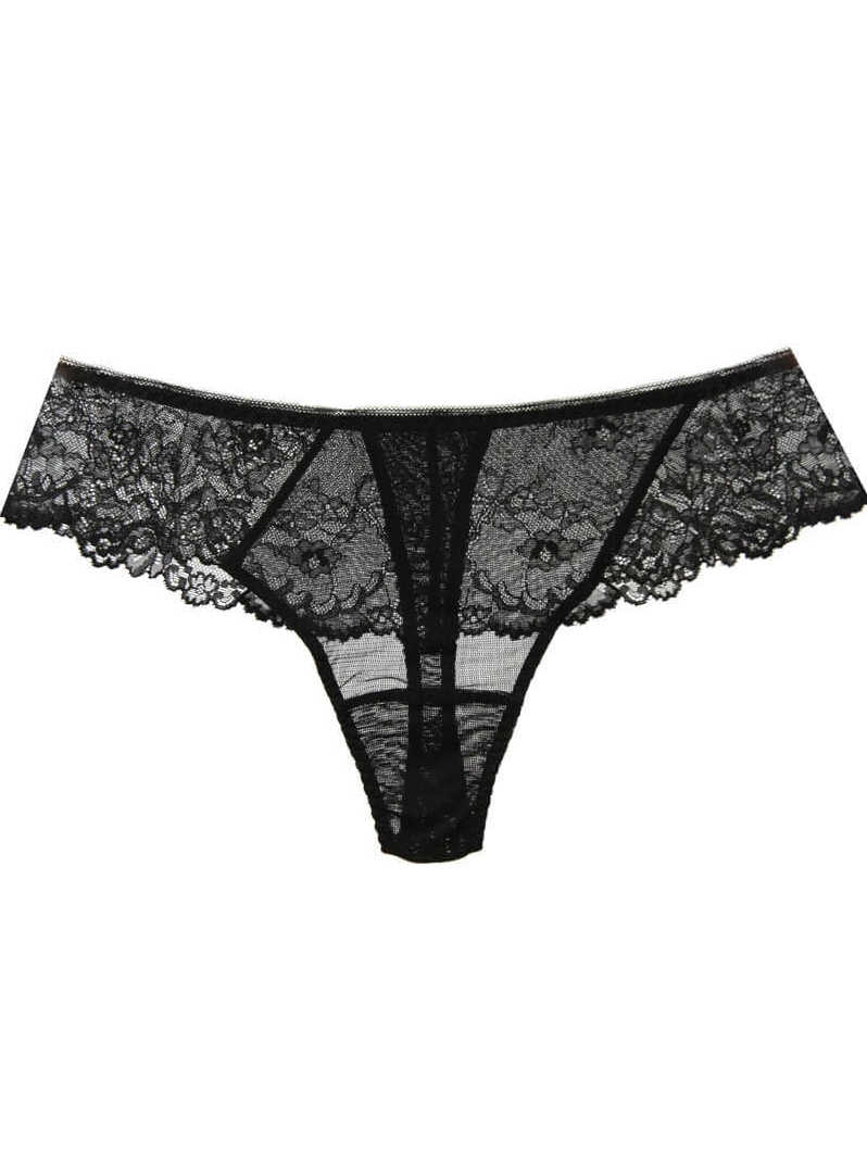 (image for) Silk Mesh Sexy Thong Panty