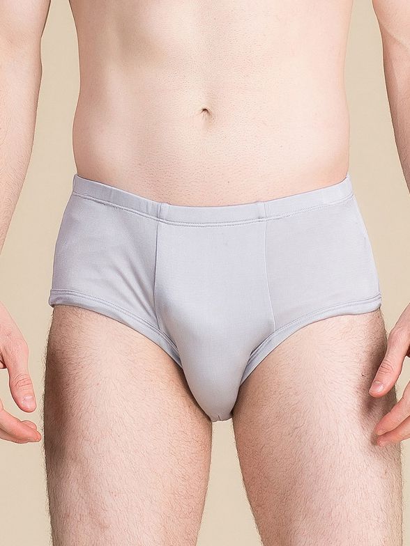 (image for) Men's Breathable Silk Triangle Boxer Briefs