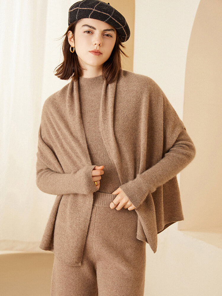 (image for) Wearable Pure Cashmere Shawl
